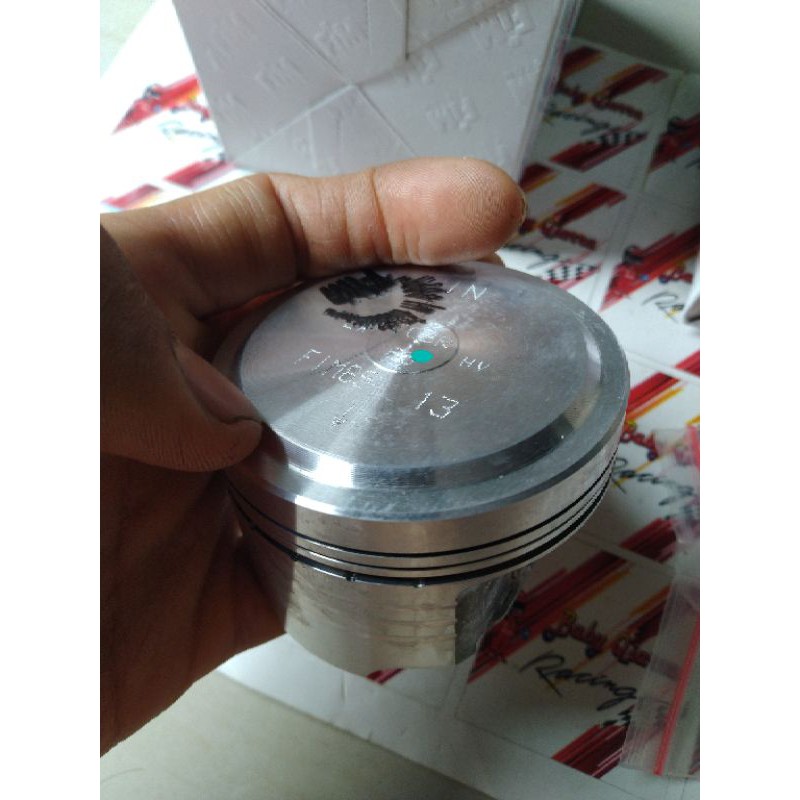PISTON ชุด FIM 85 IZUMI RACING DIAMETER 63.5 64 64.5 65 ปากกา 13 MM RAW JENONG VEGA JUPITER GRAND