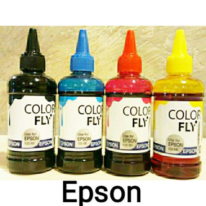 หมึกปริ้น หมึกปริ้นเตอร์ Epson สำหรับเครื่องอิงค์เจ็ททุกรุ่น ยี่ห้อ Color Fly  By Advice