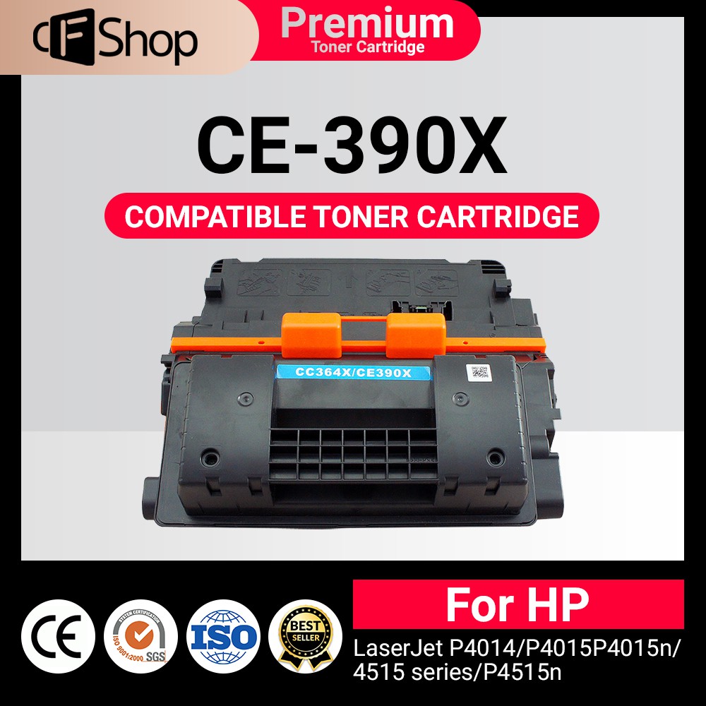 CFSUPPY หมึกเทียบเท่า CE390X/CE-390X/HP 90X/HP90X/390X/90X For HP LaserJet M601DN/M602dn/M602n/M602x