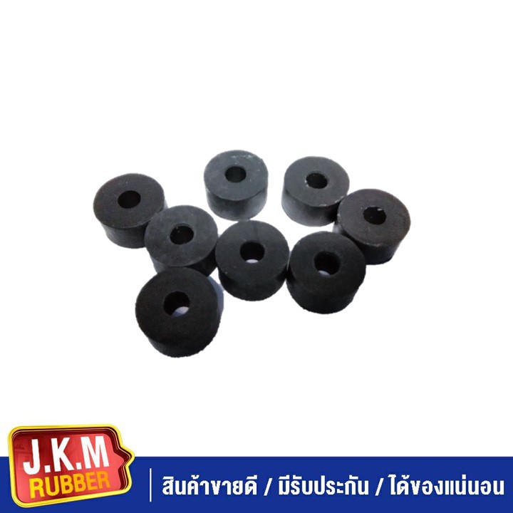 JKM ยางโช๊คอัพหน้าบน ต้วกลม D-max (แพ็ค 4 ชิ้น ) วงนอก 38 มิล หนา 19 มิล รูใน 10 มิน (8-97120138-0)