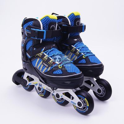 Decathlon OXELO Fit JR skates เด็กและวัยรุ่นโรลเลอร์สเก็ตรองเท้า