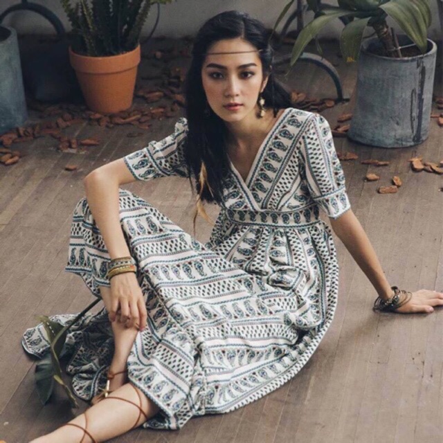 เดรส โทนกรม  Bohemian Style