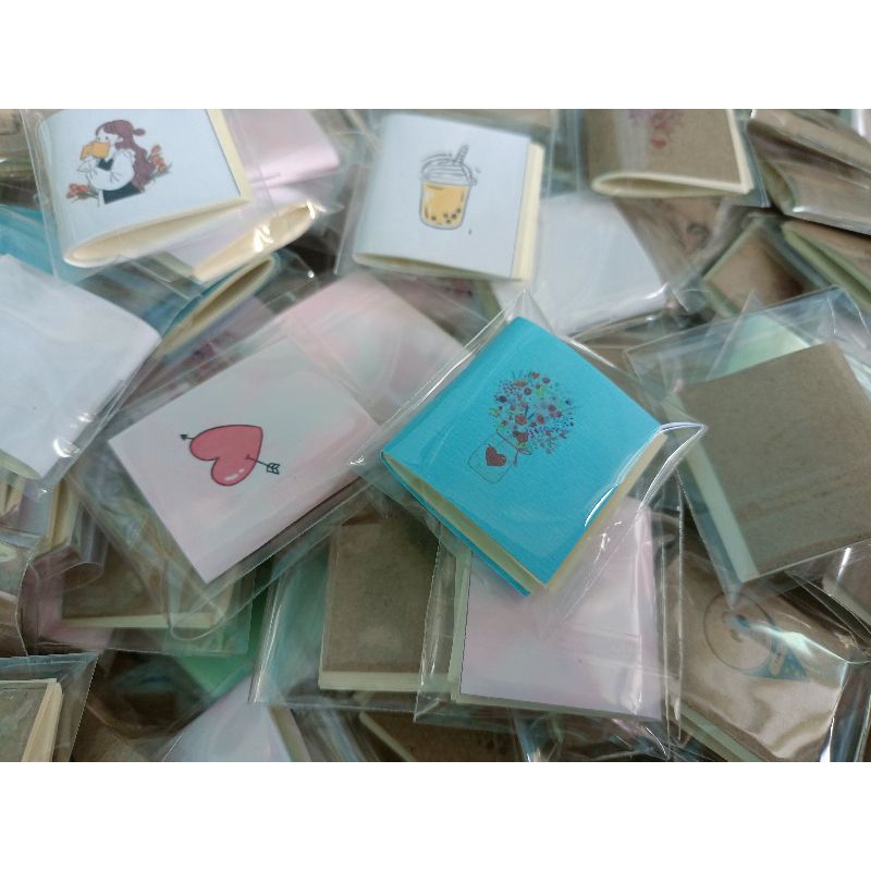 สมุดจิ๋ว..ราคาจิ๋ว..thank you. ของระลึก ของชำร่วยขั้นต่ำ50เล่ม - รูปที่ 2