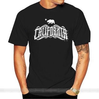 ขายดี!ขายดี เสื้อยืดลําลอง แขนสั้น พิมพ์ลาย California Graffiti Mexican Tattoo Cholo Art Cali Low rider Chicano แฟชั่นฤด