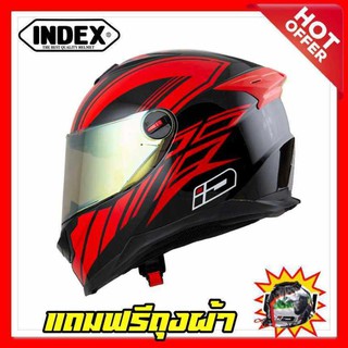 INDEX ID SPARTAN  หมวกกันน็อคเต็มใบ ล่าสุด 2020 นวมถอดซักได้ SIZE M L XL หมวกกันน็อค