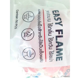แอลกอฮอล์แข็ง แอลกอฮอล์ก้อน แอลกอฮอล์หม้อไฟ ตรา ริโกะ (RIKO) ไม่เป็นอันตรายต่อสุขภาพ ไร้กลิ่น ไร้ควัน ไร้เขม่า (50 ก้อน)