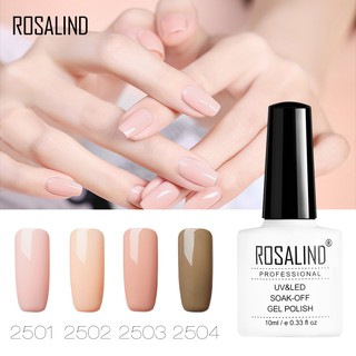 เจลทาเล็บ Rosalind Gel 10 มล. Nude series