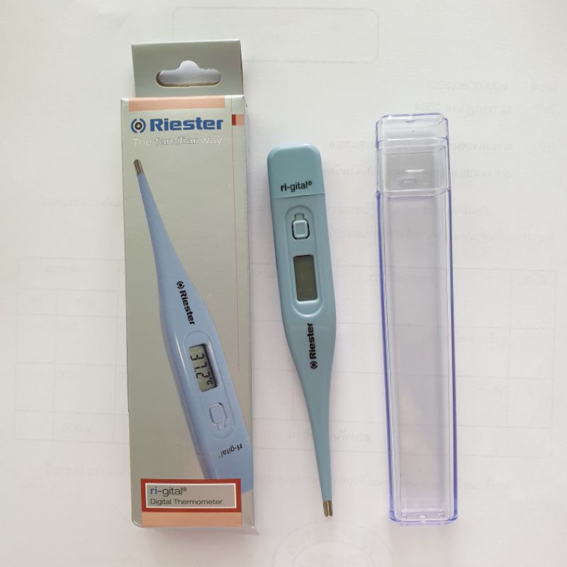 ปรอทว ดไข เทอร โมม เตอร Riester ร นri Gitalจากประเทศเยอรม นแม นยำส งเกรดโรงพยาบาลร บประก น1ป Shopee Thailand