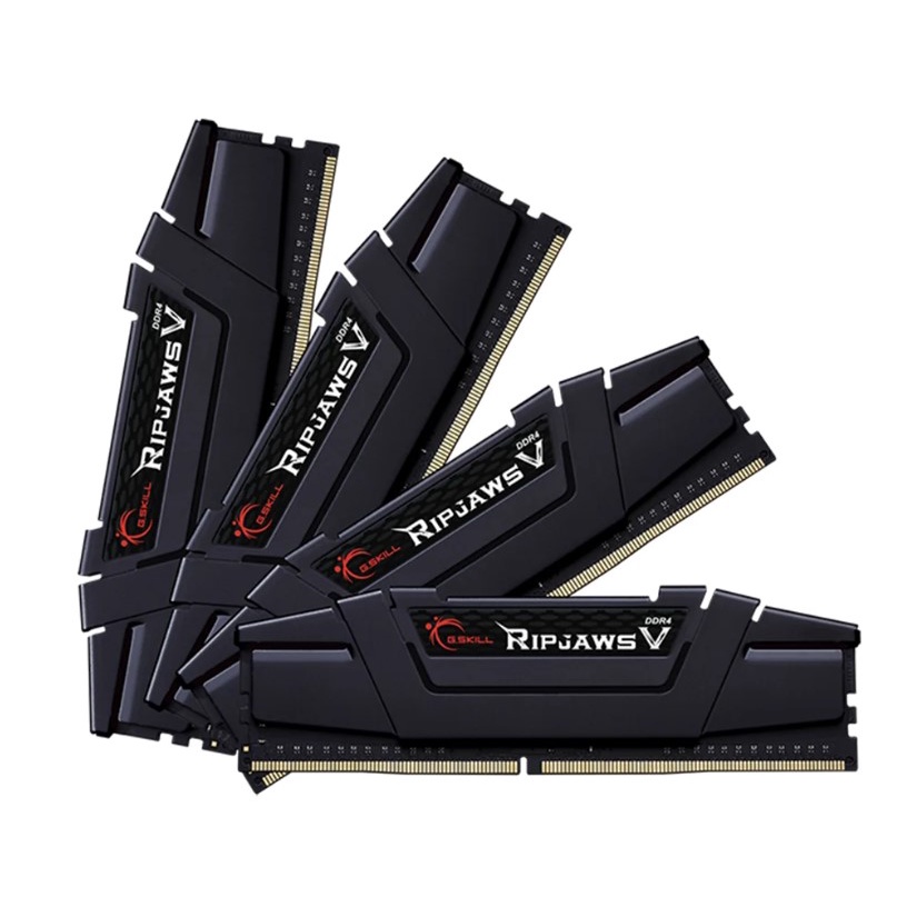 RAM G.SKILL RIPJAWS DDR4 128gb bus3200 (F4-3200C16Q-128GVK) 32x4 L-T ของใหม่ ประกัน JIB