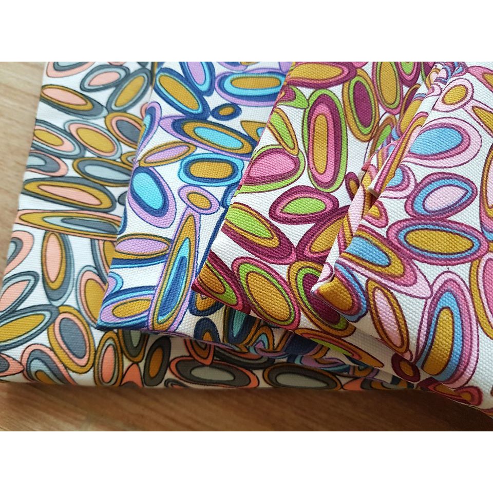 ผ้าแคนวาสแท้ 16ออนซ์ พิมพ์ลายกัมมี่