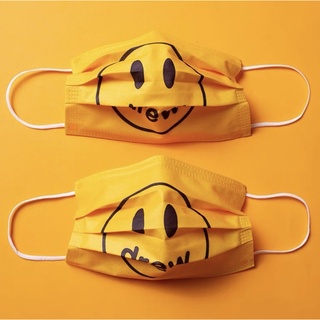 Drew House Mask Mascot Golden Yellow สีเหลือง