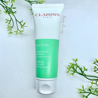 🔥แท้💯%🔥ฉลากไทย 50ml.ผลิต6/65 เจลสครับล้างหน้า CLARINS Purifying gel Scrub with lava beads