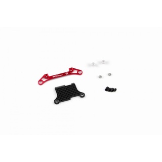 Mpower MAP005V2WR Alu-alloy Front Lower Arm Set Ver.2 (Wide/Red)