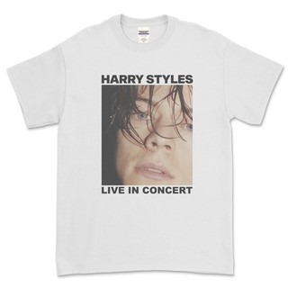 เสื้อยืดแขนสั้น พิมพ์ลาย Harry STYLES ไลฟ์สด