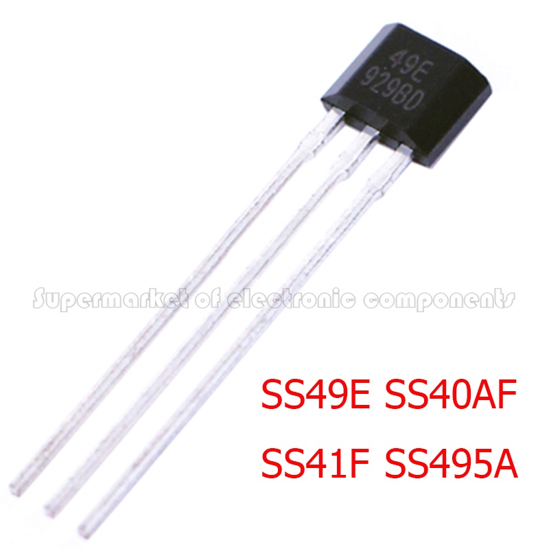 10PCS SS40AF SS41F SS495A SS49E 40AF 41F 495A 49E OH41F SS495A1 Ehigh Sensitivity Hall Sensor SS40 S