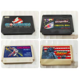 ตลับเกมส์ Famicom ของแท้ 4 ตลับ 390 ส่งฟรี