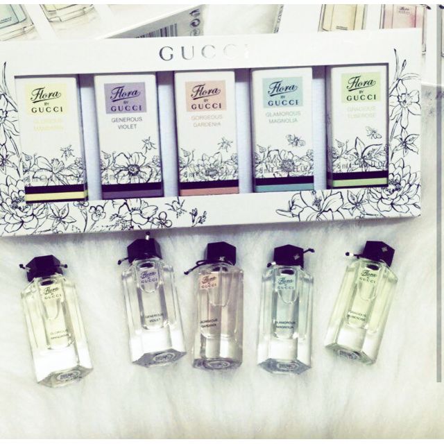 🔥FLASH Gucci flora Gardenia ชุด 5 in 1