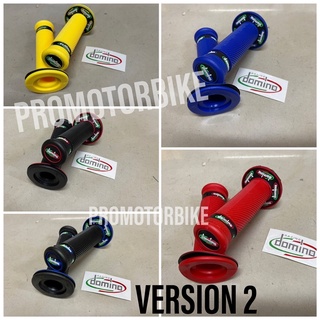 ฝาครอบแฮนด์มือจับยาง แบบสากล สําหรับรถมอเตอร์ไซค์ Domino LC135 Y16ZR Y15ZR RS150 RSX 150 EX5 WAVE DASH MR3 KRISS Superbike