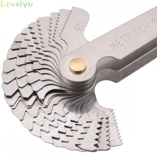 【Ready Stock】Thread Pitch Cutting Gauge Tool Set 55 And 60° Inch And Metric Replacement New@New