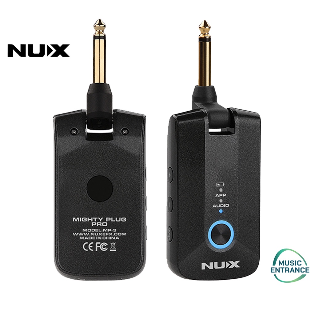 NUX Mighty Plug Pro MP-3 Amplug แอมป์ปลั๊ก MP3 ใช้งานได้ทั้ง กีต้าร์  กีตาร์ไฟฟ้า และเบส มีแอมป์และเอฟเฟคให้เลือกใช้ | Shopee Thailand