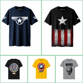 💥เสื้อ Marvel มาเวลคอลเลคชั่น กัปตันอเมริกา ของแท้✅