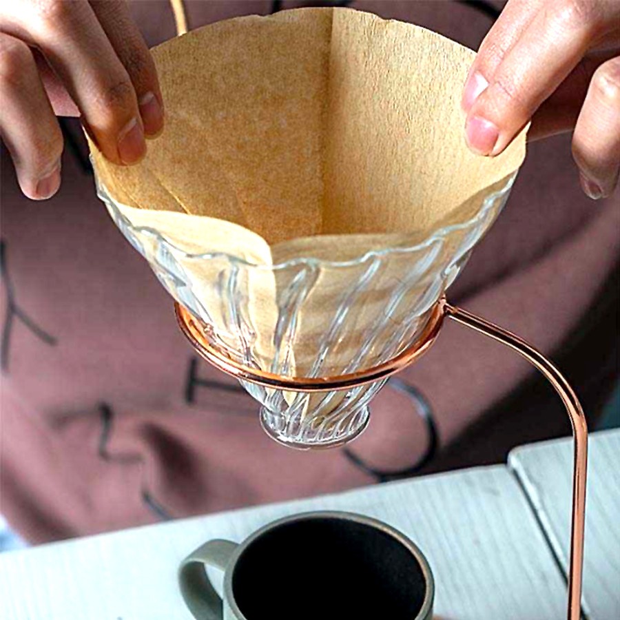 กระดาษกรอง กระดาษกรองกาแฟ ที่กรองกาแฟ ตัวกรองกาแฟ ฟิลเตอร์ Drip Coffee Paper Filter simple thailand