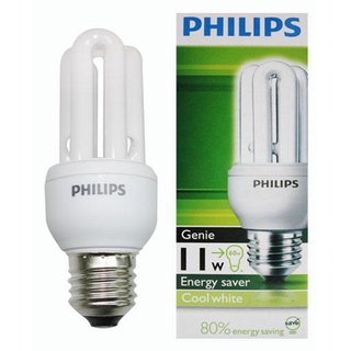 หลอดไฟตะเกียบขั้ว 11 วัตต์ E27ยี่ห้อPhilips