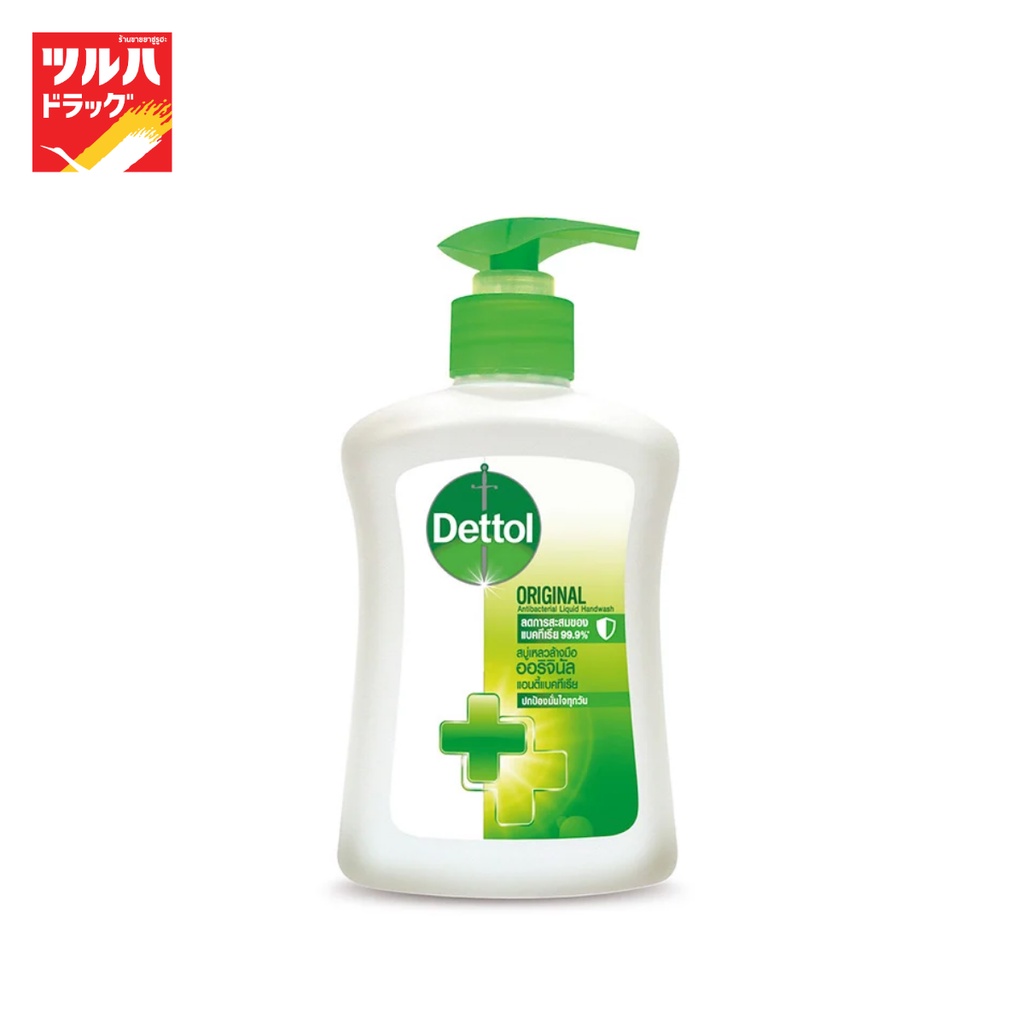 Dettol Hand Soap Original 225ml / เดทตอล สบู่เหลวล้างมือสูตรออริจินัล 225 มล.