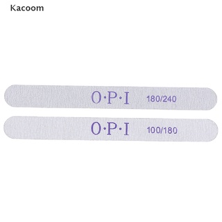 Kacoom 10Pcs Wood Nail File Thick Double Side Nail Art Sanding Buffer Files TH