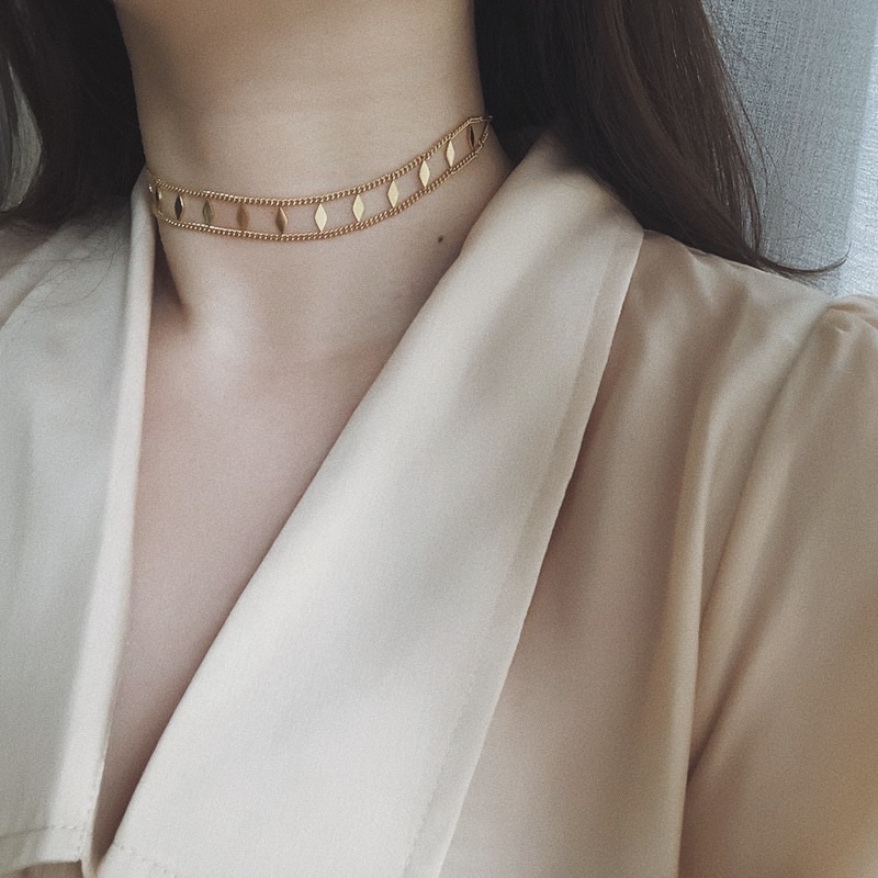 สร้อยคอโช้คเกอร์ไททัน01 |Daisy.accessory.hn|