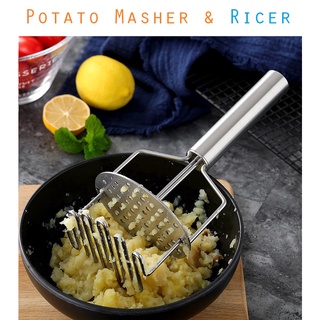 ที่บดมันฝรั่ง ที่บดมันฝรั่งด้วยมือ ที่บดผัก ที่บดสแตนเลส ที่บดมัน Potato Masher &amp; Ricer