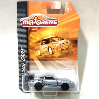 รถเหล็ก Majorette กบปอร์เช่ สีเทา ล้อY Porsche 911 GT3 (metallic silver)