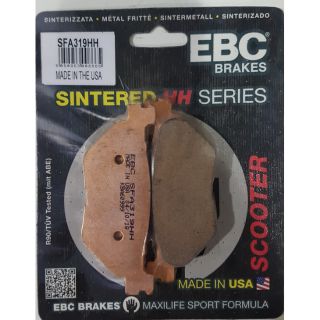 ผ้าเบรค EBC Brakes รุ่น Sintered/ ผ้าเบรคหลัง มอเตอร์ไซค์ TMAX 530, 560  Yamaha