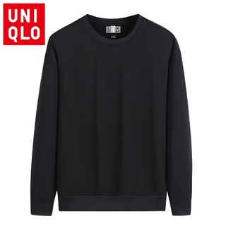 Uniqlo เสื้อกันหนาวลําลอง แขนยาว สไตล์สปอร์ต แฟชั่นสําหรับผู้หญิง