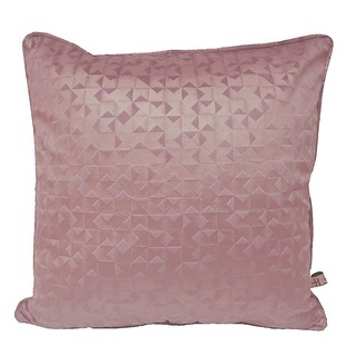 Pillow CUSHION EMMA 18X18" PINK HLS Cushion cushion Home &amp; Furniture หมอนอิง หมอนอิง HOME LIVING STYLE EMMA 18x18 นิ้ว ส