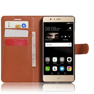 เคสเคสกระเป๋าสตางค์สําหรับ Huawei P9 Lite Wallet Filpกรณีโทรศัพท์มือถือ