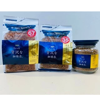 Maxim Luxury Blend Coffee กาแฟแม็กซิม สำเร็จรูป กาแฟ maxim สีน้ำเงินแถบทอง ของแท้💯จากญี่ปุ่นExp:2028
