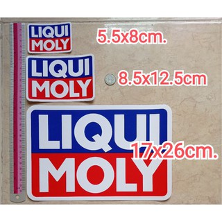 สติ๊กเกอร์แต่งรถ LIQUI MOLY มี4ขนาดให้เลือก ลิควิด โมลี