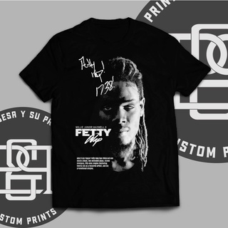 เสื้อยืดชาย - FETTY WAP เสื้อ bootleg ขนาดใหญ่กราฟิก tshirt สําหรับผู้ชายผู้หญิงแฟชั่น unisex