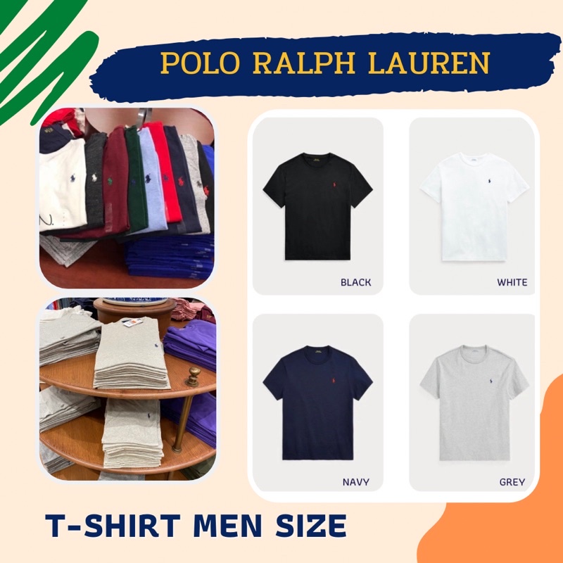BEST SELLER NEW RALPH LAUREN Crewneck Jersey Tee