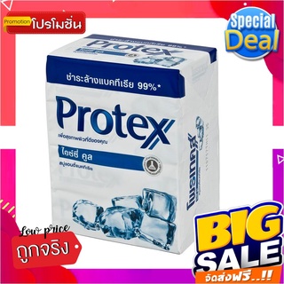 โพรเทคส์ สบู่ก้อน สูตรไอซ์ซี่ คูล ขนาด 65 กรัม แพ็ค 4 ก้อนProtex Bar Soap Icy Cool 65 g x 4