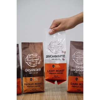 เมล็ดกาแฟพันธุ์ อาราบิก้าแท้ MAVIN Coffee Roaster เมล็ดกาแฟมาวิน  1 Kg. (Snowwhite Coffee Bean)