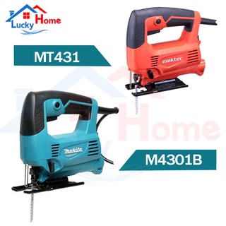 MAKITA M4301B เลื่อยจิ๊กซอว์  ฉลุไฟฟ้า (450W | ปรับเตะใบได้) เลื่อยจิ๊กซองานหนัก ของแท้  แทน MAKTEC MT431