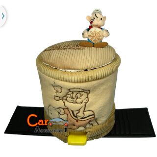 ลิขสิทธิ์แท้ 100% พร้อมส่ง! ถังขยะในรถยนต์ป็อปอาย Popeye