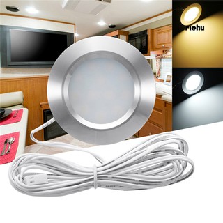 เบา❤DC 12V LED Dome Panel Interior Spot Light for RV Camper Truck Caravans Motorhome