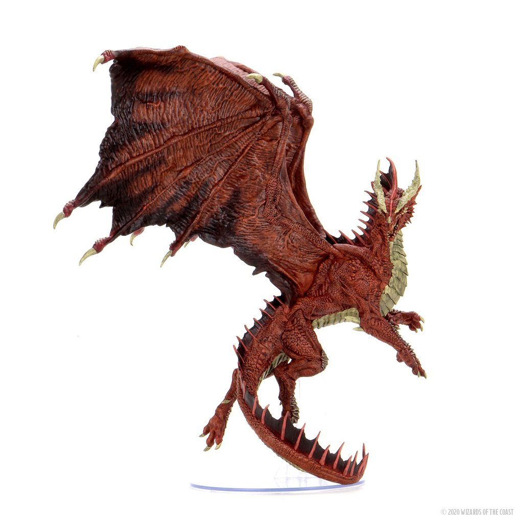 D&D Icons of the Realms Adult Red Dragon Premium Figure Shopee