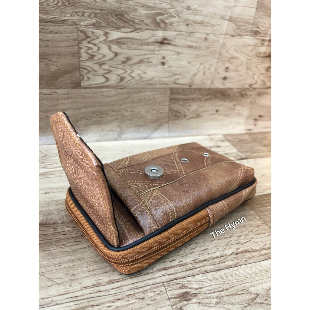 โปรโมชั่น กระเป๋าร้อยเข็มขัดสุภาพบุรุษ ด้านหลังมีหูร้อยเข็มขัดได้ - รูปที่ 4