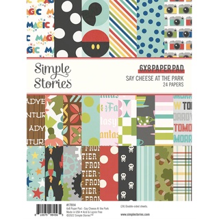 Simple Stories Double-Sided Paper Pad 6"X8" 24/Pkg : Say Cheese At The Park