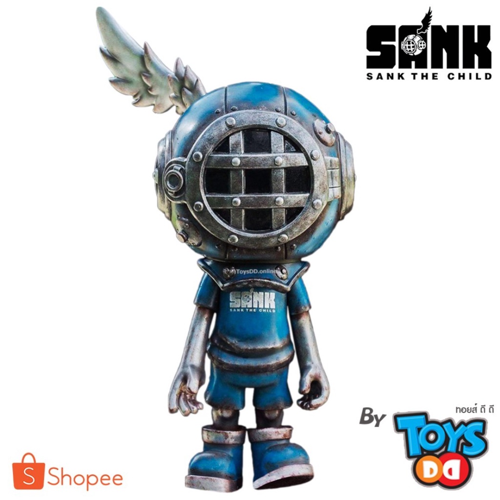 POPMART x Sank Toys Be Alone Sank All Alone 1000% | Shopee Thailand