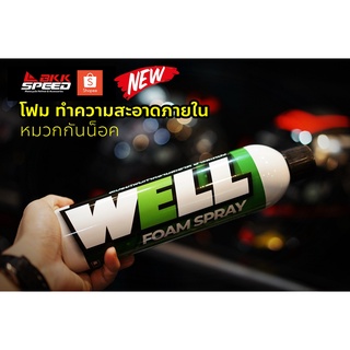 โฟมทำความสะอาด ภายในหมวกกันน็อค Lube71 WELL